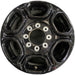 18" FORD F250SD PICKUP 23-25 18x8 aluminum 6 spoke black Original OEM Wheel Rim - Front View
