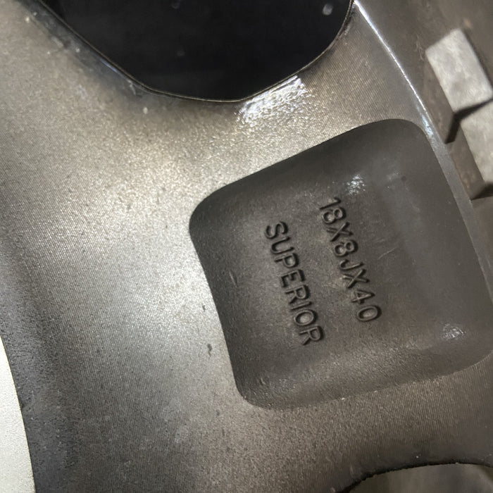 18" FORD F250SD PICKUP 23-25 18x8, aluminum, 6 spoke, black Original OEM Wheel Rim