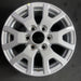 17" TACOMA 24-25 17x7, alloy Original OEM Wheel Rim - Front View