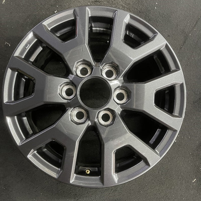 17" TACOMA 24-25 17x7, alloy Original OEM Wheel Rim - Front View