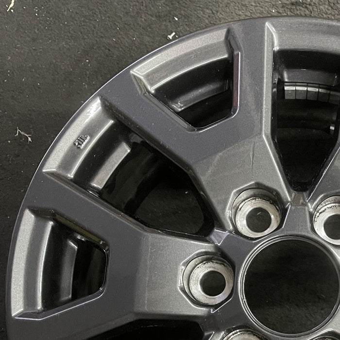 17" TACOMA 24-25 17x7, alloy Original OEM Wheel Rim - Side Profile