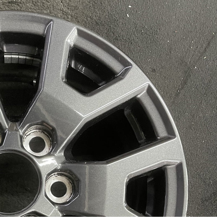 17" TACOMA 24-25 17x7, alloy Original OEM Wheel Rim - Close-Up Detail