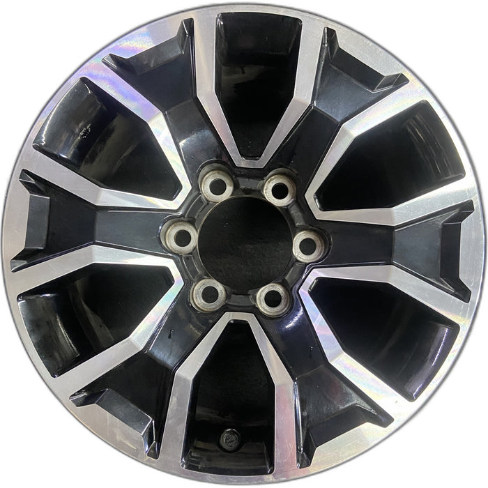 17" TACOMA 20-23 17x7.5, Original OEM Wheel Rim - Front View
