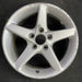 16" RSX 02-04 16x6.5 alloy 5 spoke silver Original OEM Wheel Rim - Front View