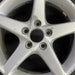 16" RSX 02-04 16x6.5 alloy 5 spoke silver Original OEM Wheel Rim - Angle View