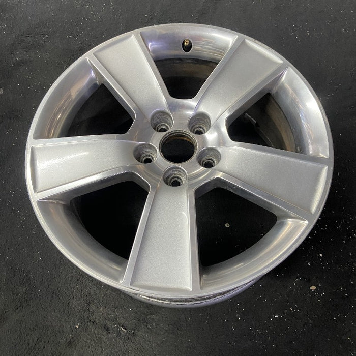 18" MUSTANG 06-09 18x8.5 5 spoke aluminum wide flat spoke silver paint Original - View 8