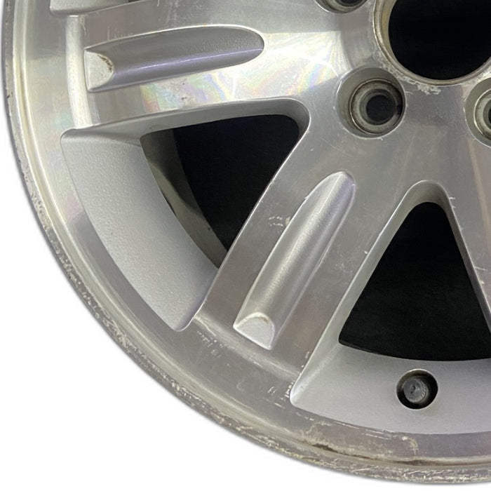 16" CR-V 05-06 16x6.5 alloy 7 spoke Original OEM Wheel Rim - Back View