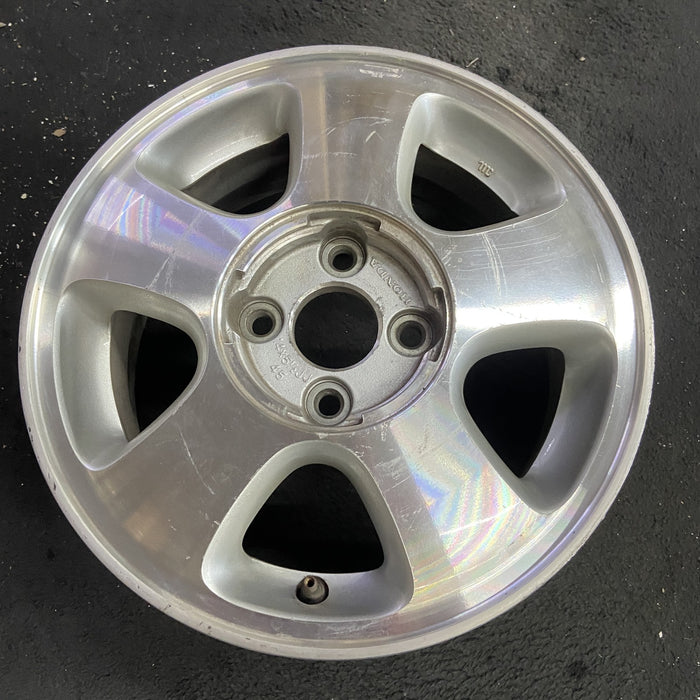 14" DEL SOL 93-94 14x5.5 , 5 spoke Original OEM Wheel Rim - Side Profile