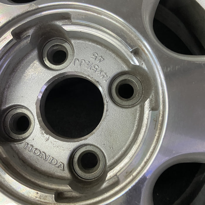14" DEL SOL 93-94 14x5.5 , 5 spoke Original OEM Wheel Rim - Back View