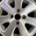 15" PRELUDE 92 15x6.5 alloy bright polished Original OEM Wheel Rim - Angle View
