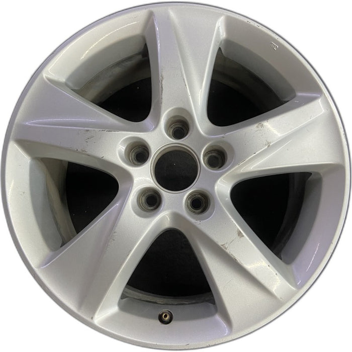 17" TSX 09 17x7.5 alloy 5 spoke Enkei manufacturer Original OEM Wheel Rim - Front View