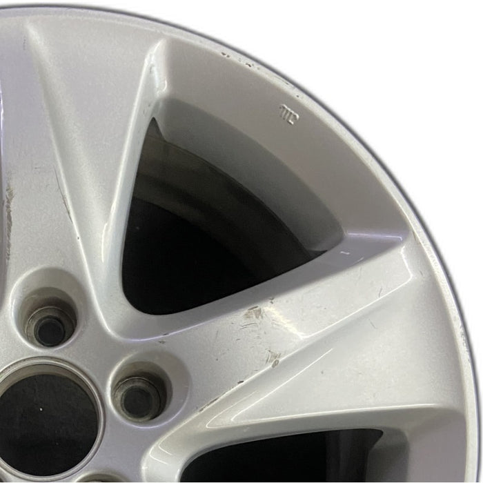 17" TSX 09 17x7.5 alloy 5 spoke Enkei manufacturer Original OEM Wheel Rim - Side Profile