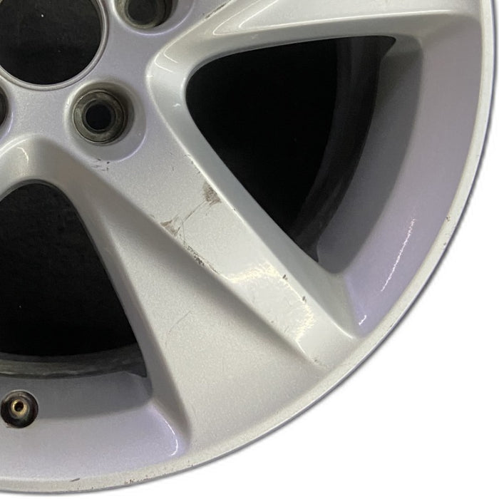 17" TSX 09 17x7.5 alloy 5 spoke Enkei manufacturer Original OEM Wheel Rim - Close-Up Detail