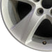 17" TSX 09 17x7.5 alloy 5 spoke Enkei manufacturer Original OEM Wheel Rim - Back View
