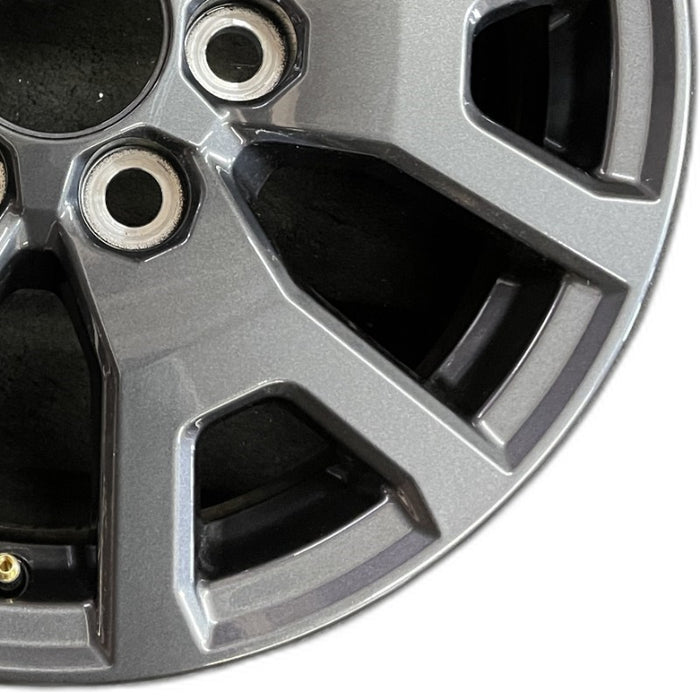 17" TACOMA 24-25 17x7, alloy Original OEM Wheel Rim - Close-Up Detail
