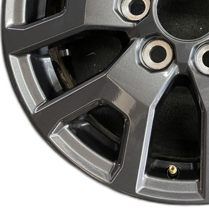 17" TACOMA 24-25 17x7, alloy Original OEM Wheel Rim - Back View
