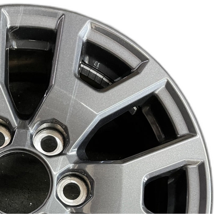 17" TACOMA 24-25 17x7, alloy Original OEM Wheel Rim - Side Profile
