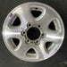 15" T100 93-98 15x6, 4x2, alloy Original OEM Wheel Rim - Side Profile