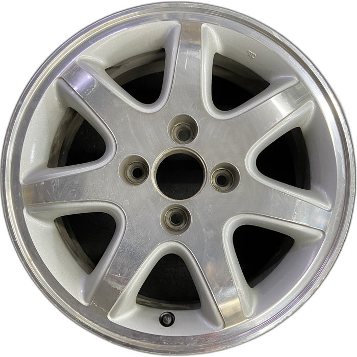 16" CL 98-99 16x6 , 7 spoke Original OEM Wheel Rim - Front View
