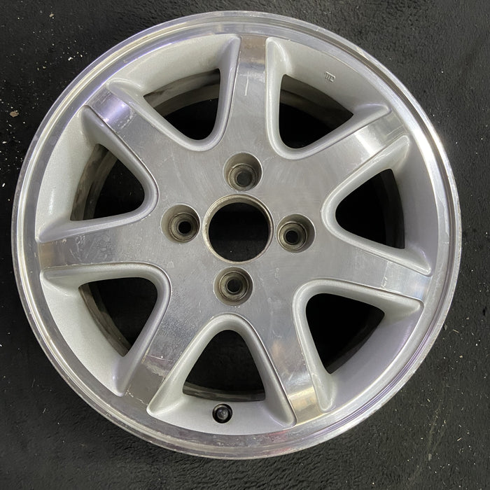 16" CL 98-99 16x6 , 7 spoke Original OEM Wheel Rim - Angle View
