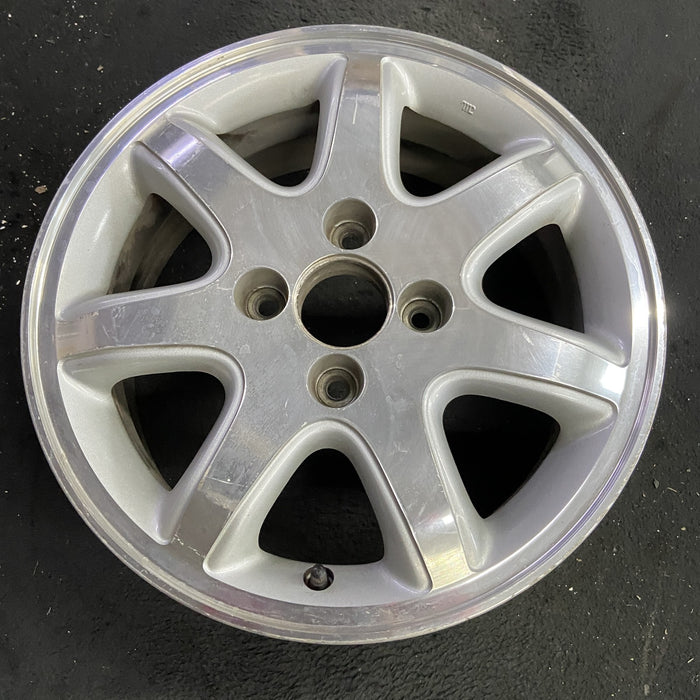 16" CL 98-99 16x6 , 7 spoke Original OEM Wheel Rim - Side Profile