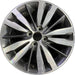 16" FIT 15-17 16x6 , 15 spoke Original OEM Wheel Rim - Front View