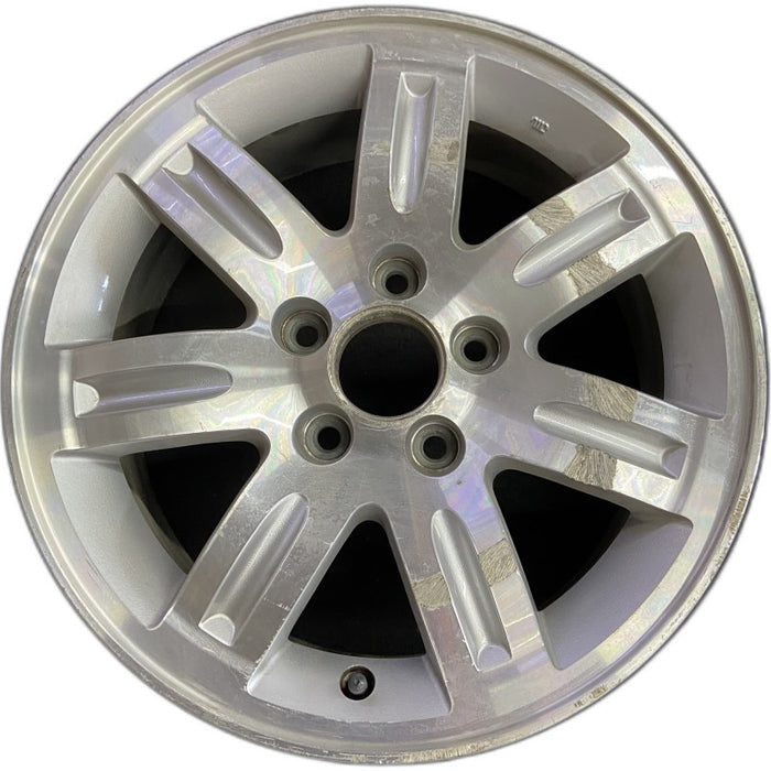 16" CR-V 05-06 16x6.5 alloy 7 spoke Original OEM Wheel Rim - Front View