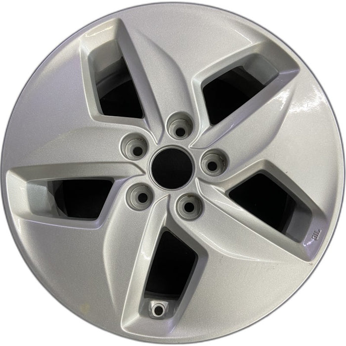 16" SONATA 11-12 16x6.5 alloy 5 spoke Hybrid Original OEM Wheel Rim - Front View