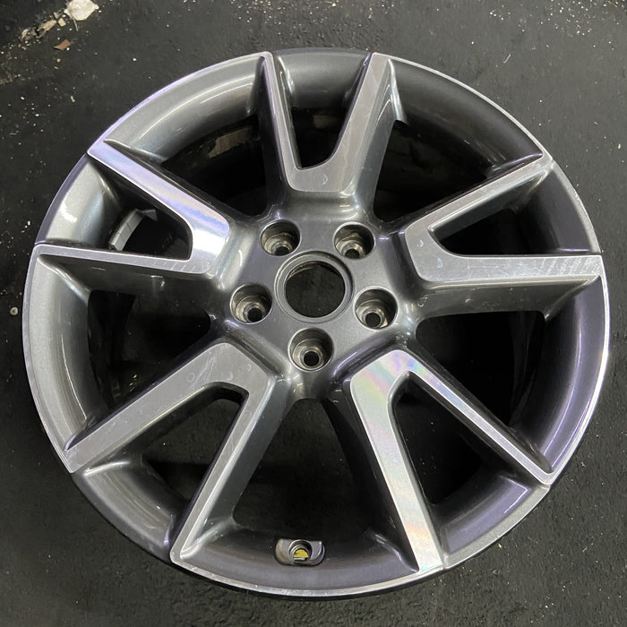 18" SOUL 20-22 gasoline model, 18x7.5 , 5 V spoke Original OEM Wheel Rim - Side Profile