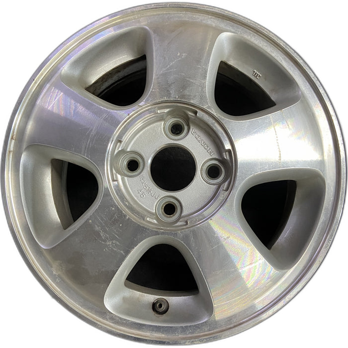 14" DEL SOL 93-94 14x5.5 , 5 spoke Original OEM Wheel Rim - Front View