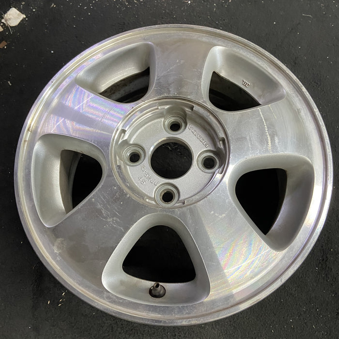 14" DEL SOL 93-94 14x5.5 , 5 spoke Original OEM Wheel Rim - Side Profile