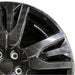 20" PASSPORT 19-20 20x8 alloy 15 spoke black Original OEM Wheel Rim - Side Profile