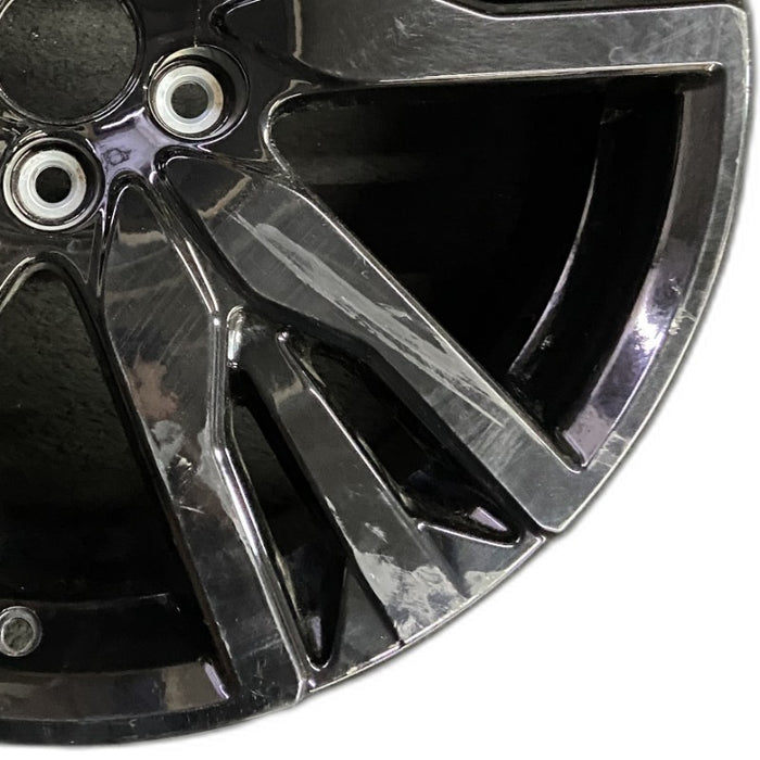20" PASSPORT 19-20 20x8 alloy 15 spoke black Original OEM Wheel Rim - Close-Up Detail