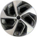 19" TUCSON 16 19x7.5 alloy Original OEM Wheel Rim - Front View