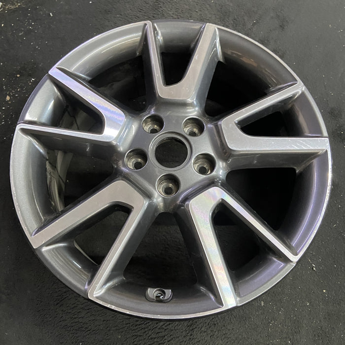 18" SOUL 20-22 gasoline model, 18x7.5 , 5 V spoke Original OEM Wheel Rim - Side Profile