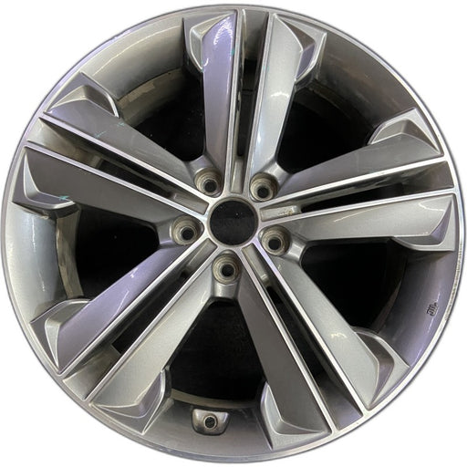19" SANTA FE 13-16 19x7.5 alloy 10 spoke 3.3L LWB Original OEM Wheel Rim - Front View