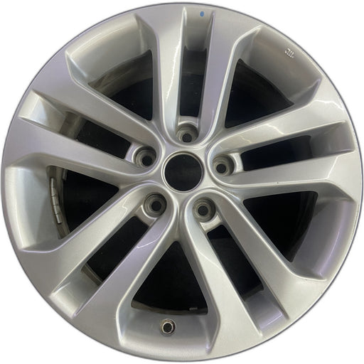 17" JUKE 11-16 17x7 , , double spoke Original OEM Wheel Rim - Front View