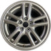 16" IMPREZA 04-05 16x6.5 , 10 spoke, peaked spoke Original OEM Wheel Rim - Front View