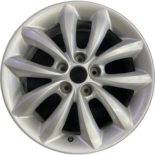 17" AZERA 06 17x7 alloy 10 spoke Original OEM Wheel Rim - Front View