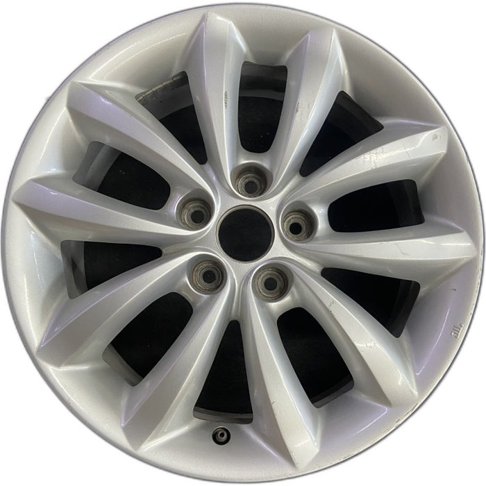 17" AZERA 06 17x7 alloy 10 spoke Original OEM Wheel Rim - Front View