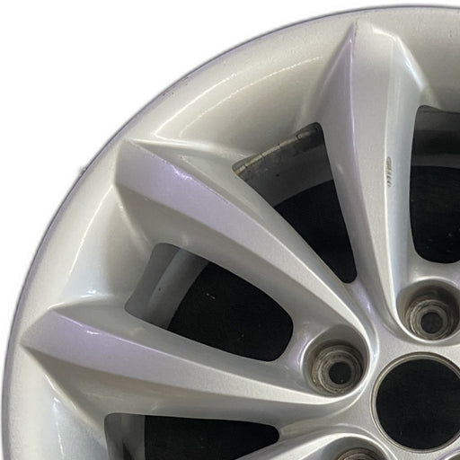 17" AZERA 06 17x7 alloy 10 spoke Original OEM Wheel Rim - Angle View