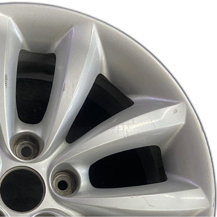 17" AZERA 06 17x7 alloy 10 spoke Original OEM Wheel Rim - Side Profile