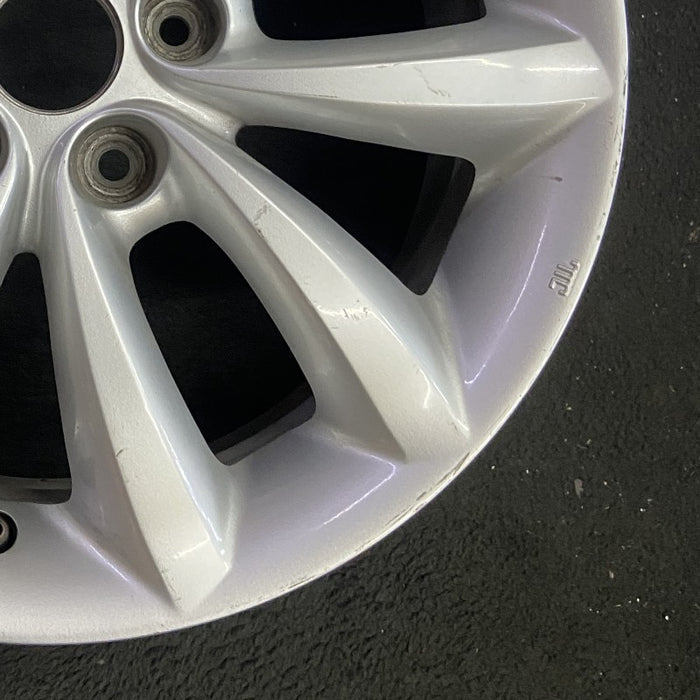 17" AZERA 06 17x7 alloy 10 spoke Original OEM Wheel Rim - Back View