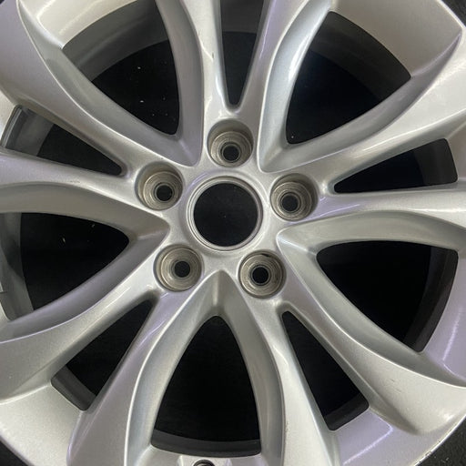 17" GENESIS 12-14 Sdn 17x7 5 double spoke Original OEM Wheel Rim - Angle View