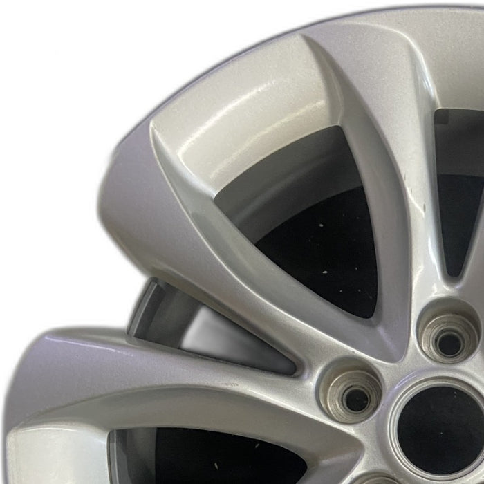 17" GENESIS 12-14 Sdn 17x7 5 double spoke Original OEM Wheel Rim - Angle View