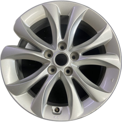 17" GENESIS 12-14 Sdn 17x7 5 double spoke Original OEM Wheel Rim - Front View