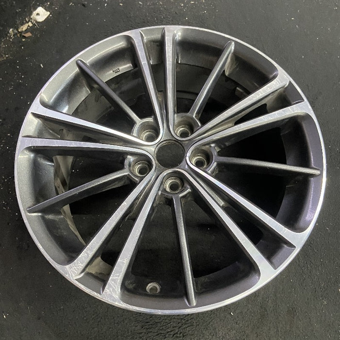 17" BR-Z 13-14 17x7 alloy Original OEM Wheel Rim - Front View
