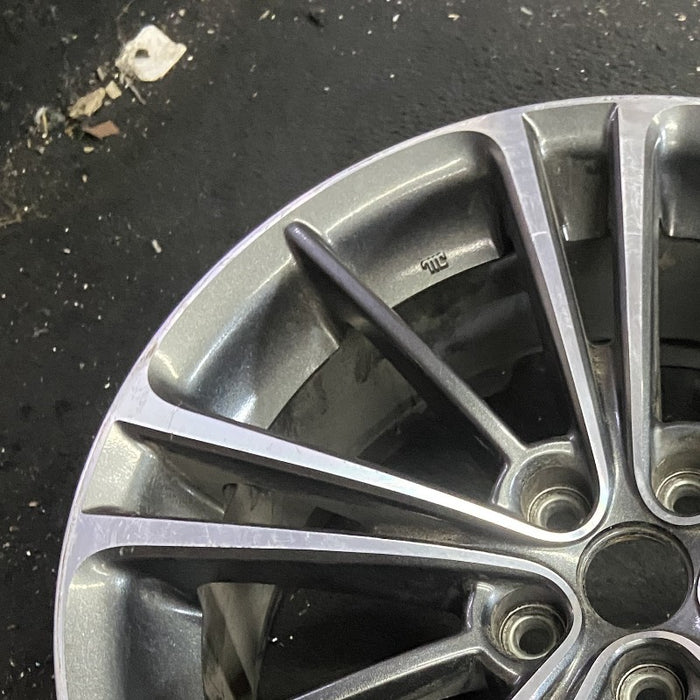 17" BR-Z 13-14 17x7 alloy Original OEM Wheel Rim - Side Profile