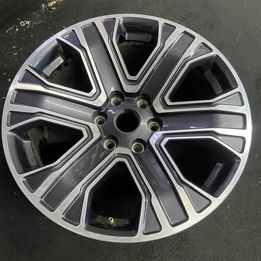 20" WAGONEER 22-23 20x9, , straight spoke Original OEM Wheel Rim - Angle View