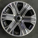 20" WAGONEER 22-23 20x9, , straight spoke Original OEM Wheel Rim - Side Profile